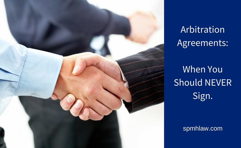 standard arbitration agreement